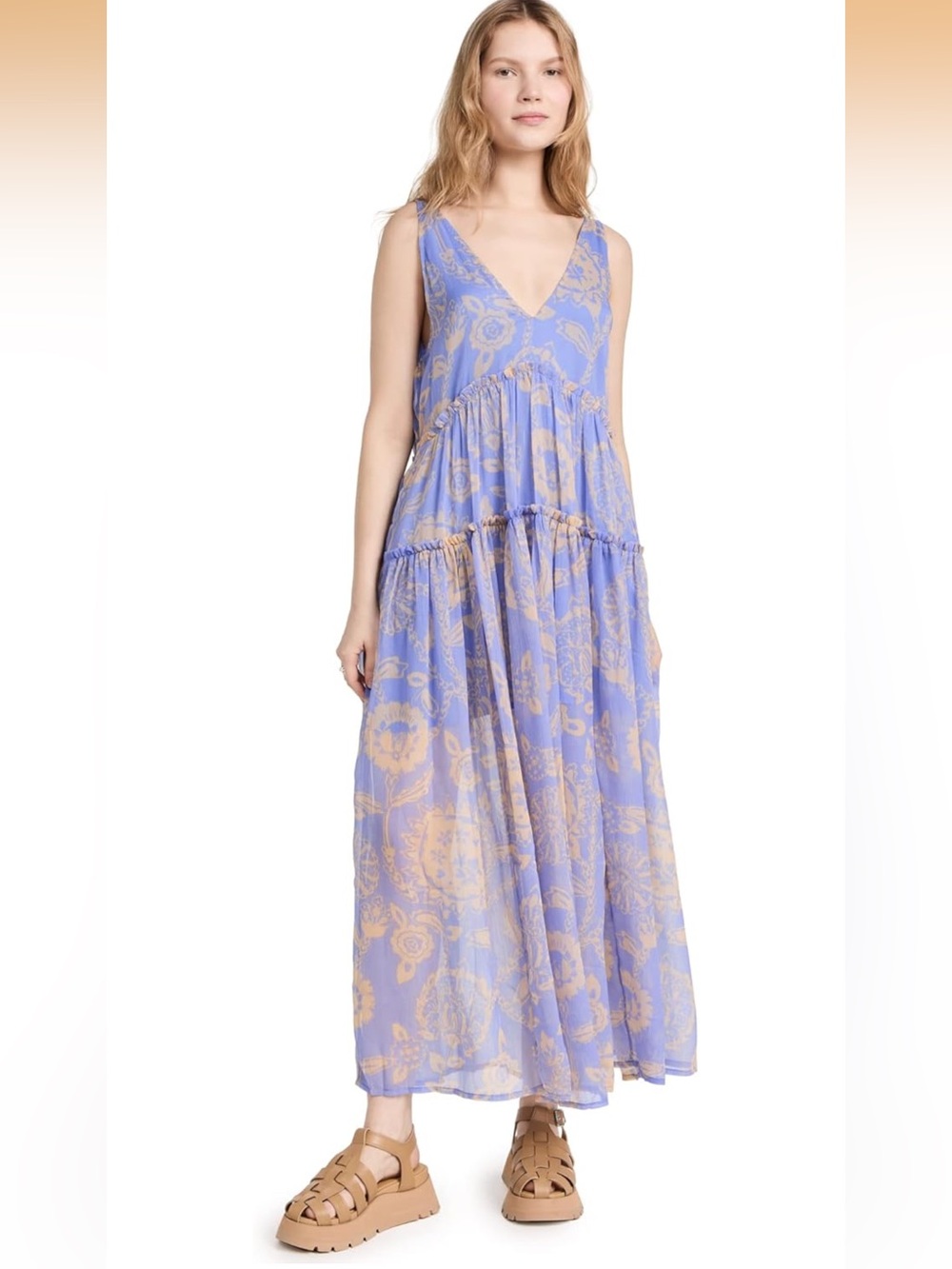 Free People Women's Julianna Maxi Dress | Size XS